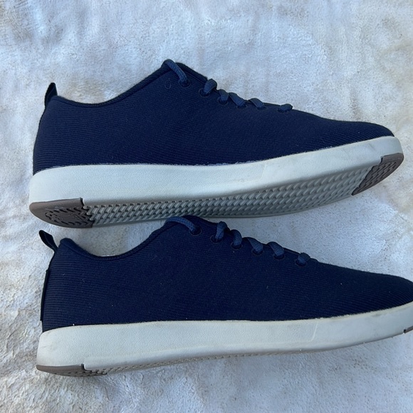 Woolloomooloo Lambton Marino wool classic navy sneaker lightweight woman sz 6.5 - Picture 5 of 10